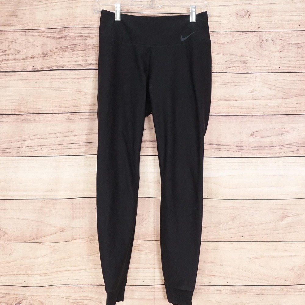 Nike Leggings Womens S Black‎ Dri-FIT Legend Pant Jogger Ankle Yoga Running Gym